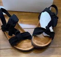 Brand new Tiger lily sandals from Sundance! Size 9 Black Leather