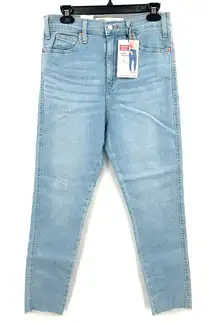 Signature Levi Straus NWT New with Tags Size 6 / W28 Skinny Jeans High Rise Blue