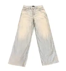 Uniqlo Women's Light Blue Flare Jeans