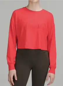 Lululemon Muscle Love Long Sleeve Shirt - Love Red 6