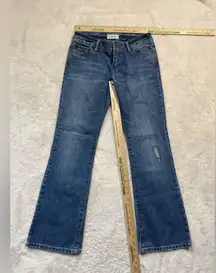 Sz 33 Vintage Abercrombie & Fitch Jeans Womens Long Flare Bootcut