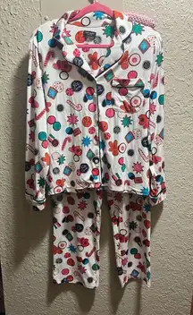 Kate Spade New York Christmas Pajama Set Woman’s Size Medium