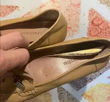 Vintage Tan Leather St Johns Bay Loafers