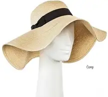 large floppy sun hat