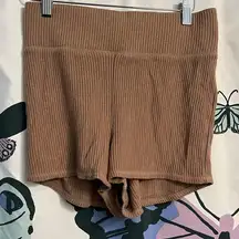 A&F ribbed soft shorts