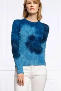 POLO RALPH LAUREN Tie‎ Dye Crewneck Sweater Sz Small