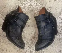 Dan Post Distressed Leather Ankle Boots style465 size7.5 rodeo/western wear