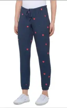 MOVING SALE Navy hearts Chaser jogger