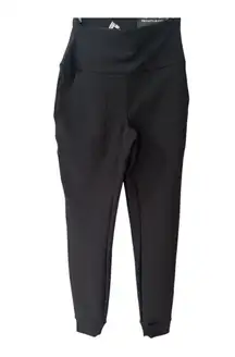 RBX Women’s Size XS Black Ribbed‎ Jogger Leggings Pockets Sports Athletic New