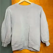 Agolde 3/4 bubble sleeve Sweatshirt