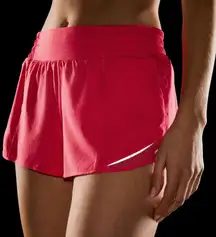 Lululemon Hotty Hot High-Rise Lined Short 2.5" Glaze Pink Size 6