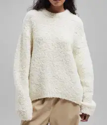 Vilo Boucle Sweater - Cream