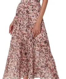 IRO Diamond Floral Midi Skirt Size 42/XL NWT