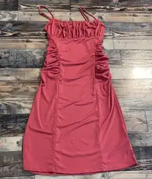 NWT painted Threads pink dress with adjustable straps size large