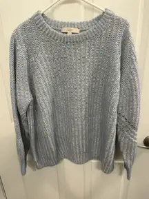 NWOT  Size XL Powder Blue knit Sweater