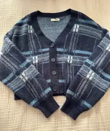 Cropped Cardigan Sweater