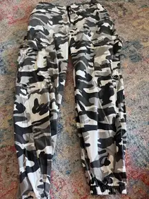 Camo cargo pants