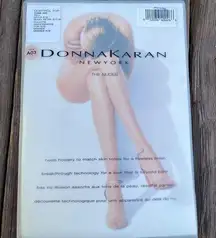 Donna Karan NewYork control top stockings . Tone A03.