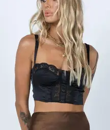 Princess Polly Black Lace Bra Top
