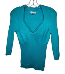 August Silk Ribbed Sweater‎