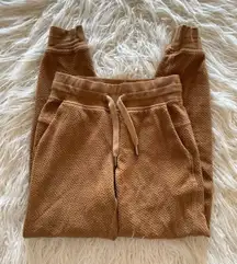 Lululemon Warm Down MR Jogger Heathered Copper Brown Size 2