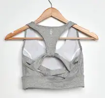 Free People Bra lightning synergy twist womens Gray (small) workout outdoor yoga
