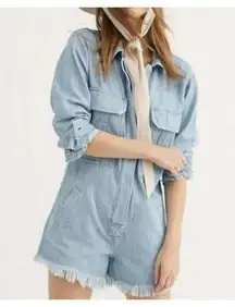 FP Jean Romper size SMALL