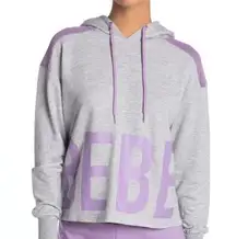 NWT- bebe Mesh Cropped Hoodie