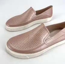 Crocs Kadee II Slide Perforated Slip On Shoes Women Rose Gold Size 11