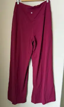 Lululemon Align Palazzo Pant *Regular Magenta Smoke Size 12