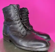 Santana Canada Brown Leather Wool Lined Lace-Up Boot Sz 8.5M