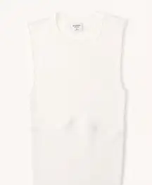 Abercrombie Underbust Corset Crew Tank