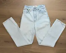 ‘The 90s Straight Ultra High Rise’ Curve Love Jeans size 25L