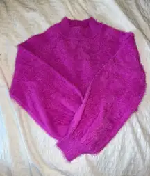 Cropped Pink Sweater