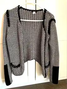 Kerisma black and white cardigan medium