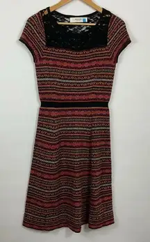 Anthropologie Sparrow Fair Isle Sweater Dress Size‎ Small