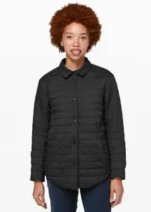 Lululemon Reversible Switch Please Shacket Black/Gray Size 4