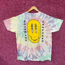 Dazed and Confused Acid Trip Smiley Movie Promo Tie Dye L