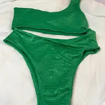 Collection One Shoulder Cut out Body Suit Size 8