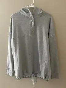 Basic gray hooded sweater