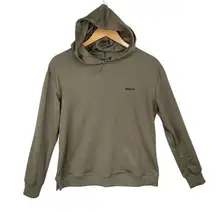 Women's Tan ECHT Athletic/Activewear Pullover Hoodie-Medium