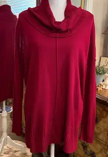 Cupio Burgundy Knit Sweater