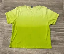 Y2K vintage Copa-banana ombré baby tee