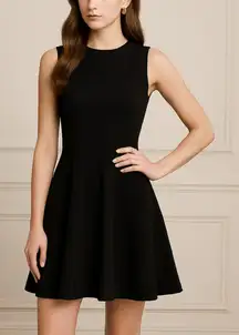 SEO Keyword-Rich Poshmark Listing — Theory Nikay Fit & Flare Mini LBD (NWT, Size