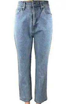Everlane Original Cheeky Women's Blue Straight High Waist Denim Jeans Pants 27