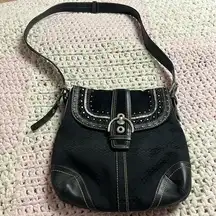 Coach  signature hobo crossbody purse