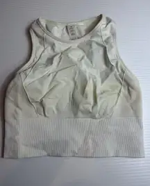 Lululemon‎ Align Tank Top Light Support Ribbed Knit Seamless White Size 4