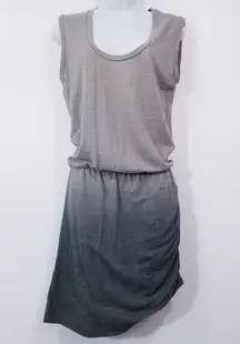 Revolve LNA Tie Dye Ombre Scoop Neck Mini Dress