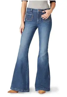 Wrangler Retro High-Rise Flare Jeans Trumpet Bootcut Western bareback hippie bell bottom