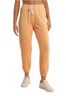 NWT Z Supply High Tides Joggers Orange cream size medium